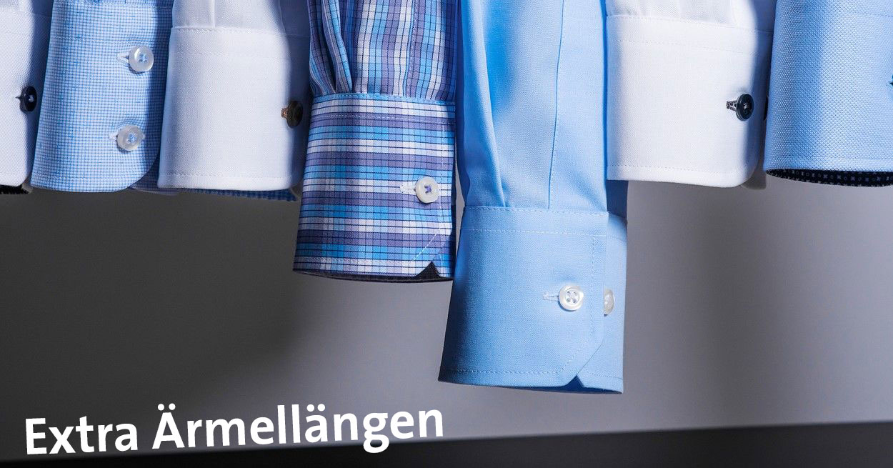 Eterna und Olymp Hemden mit extra Ärmellängen