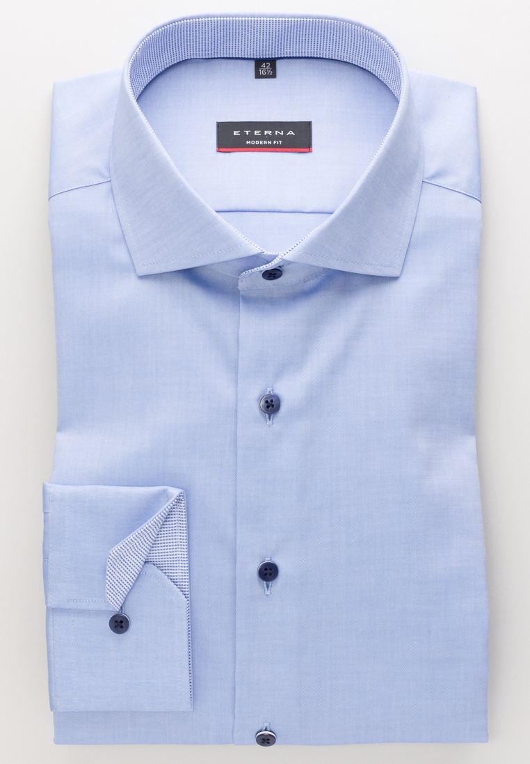 Eterna-Hemd-Modern-Fit-hellblau-mit-extra-Ärmellänge-72-cm