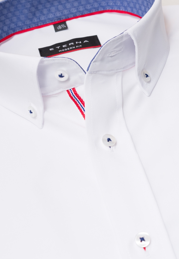 Eterna-Hemd-mit-Button-Down-Kragen-in-Farbe-weiß-verlängerter-Arm-72cm