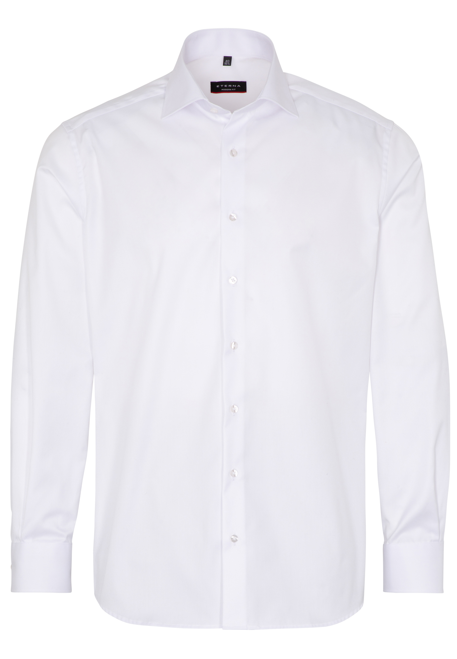 Hemd Eterna superlang weiss