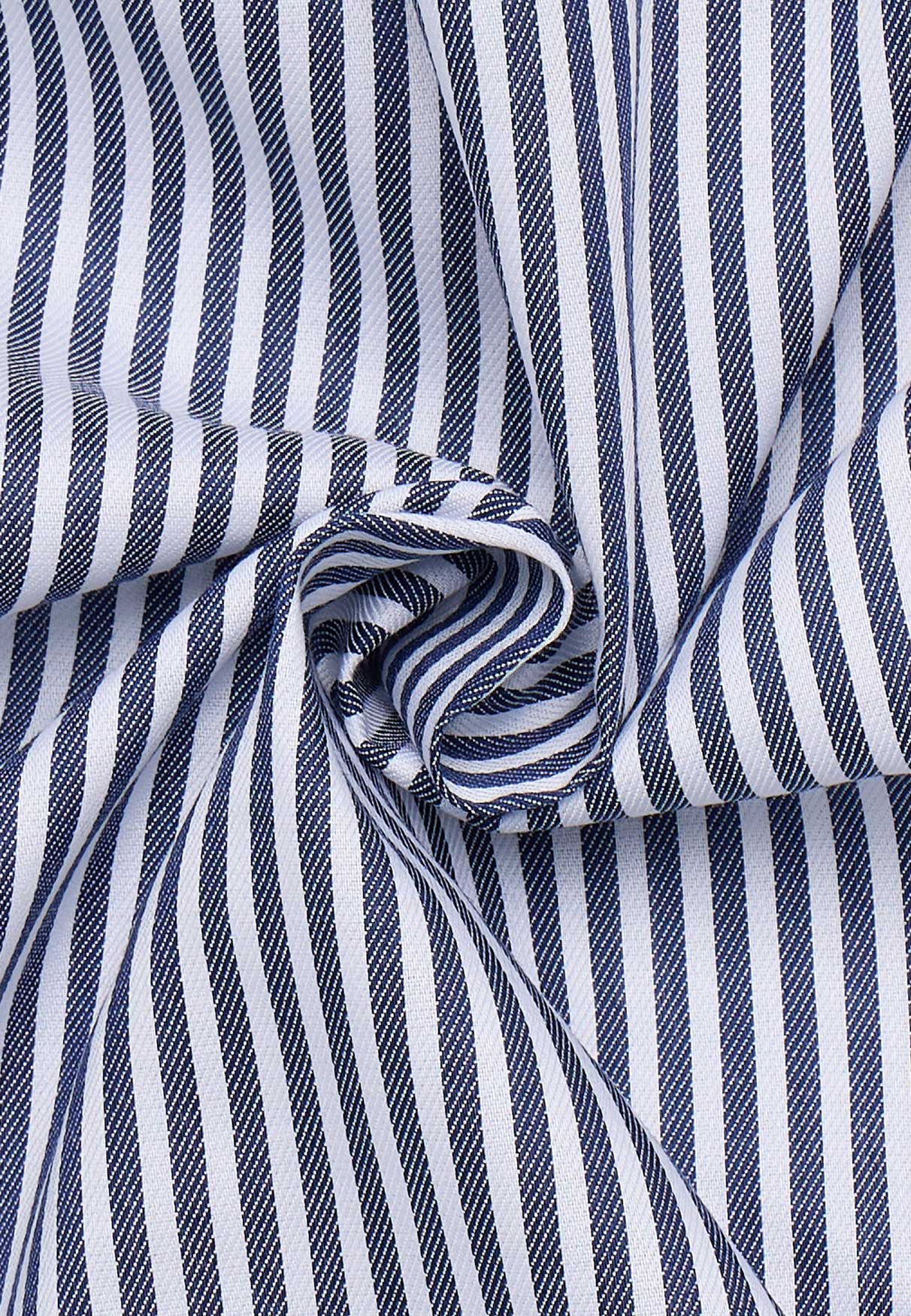 ETERNA-Comfort-Fit-Hemd-in-Farbe-Marine-Weiß-gestreift-und-mit-72-cm-Superlang-Ansicht-Stoffmuster-in-Twill-Qualität