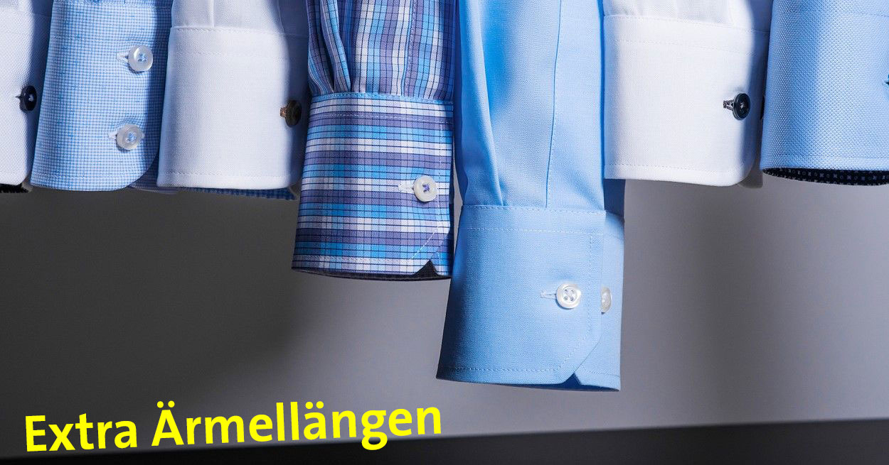 Eterna und Olymp Hemden mit extra Ärmellängen bei Hemd24