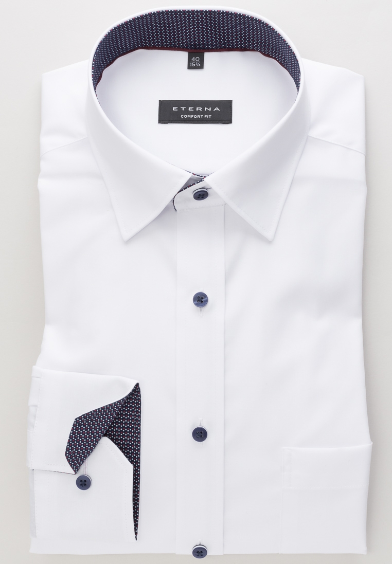Eterna-Hemd-Comfort-Fit-68-cm-extralange-Ärmel-mit-Under-Button-Down-Kragen