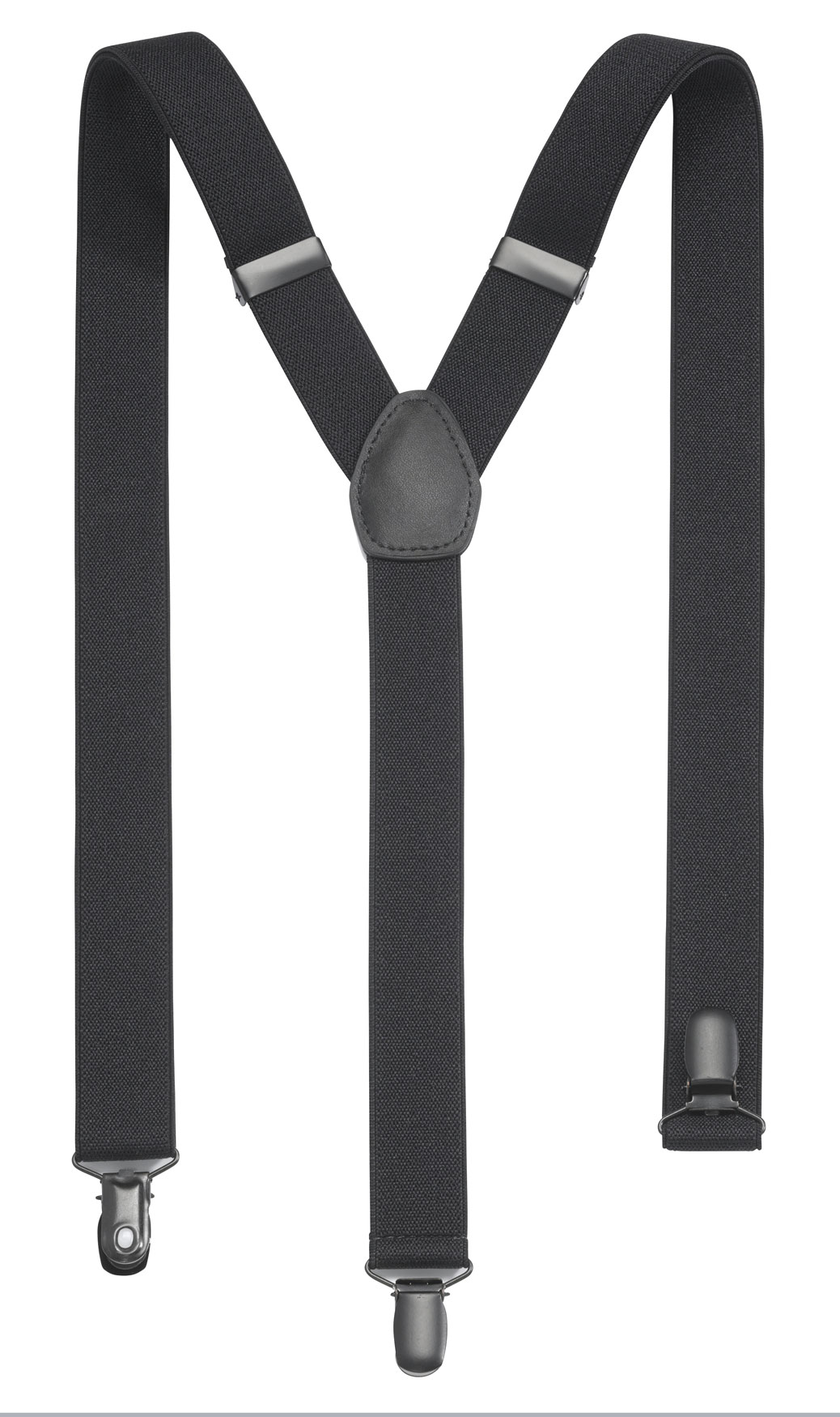 Uni schwarze Hosenträger der Marke Olymp in Y-Form.