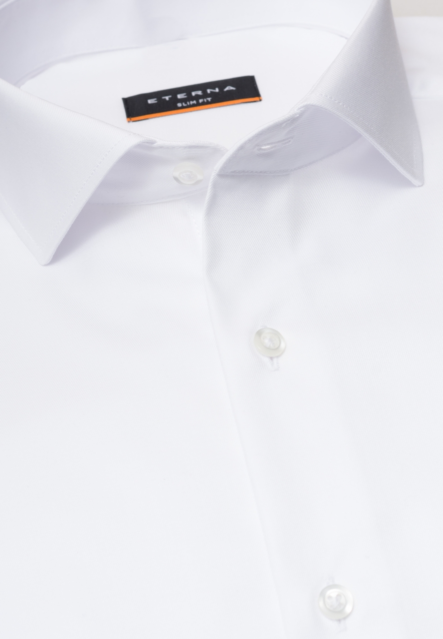 ETERNA Hemd Slim Fit 70 cm SUPER LANG weiß