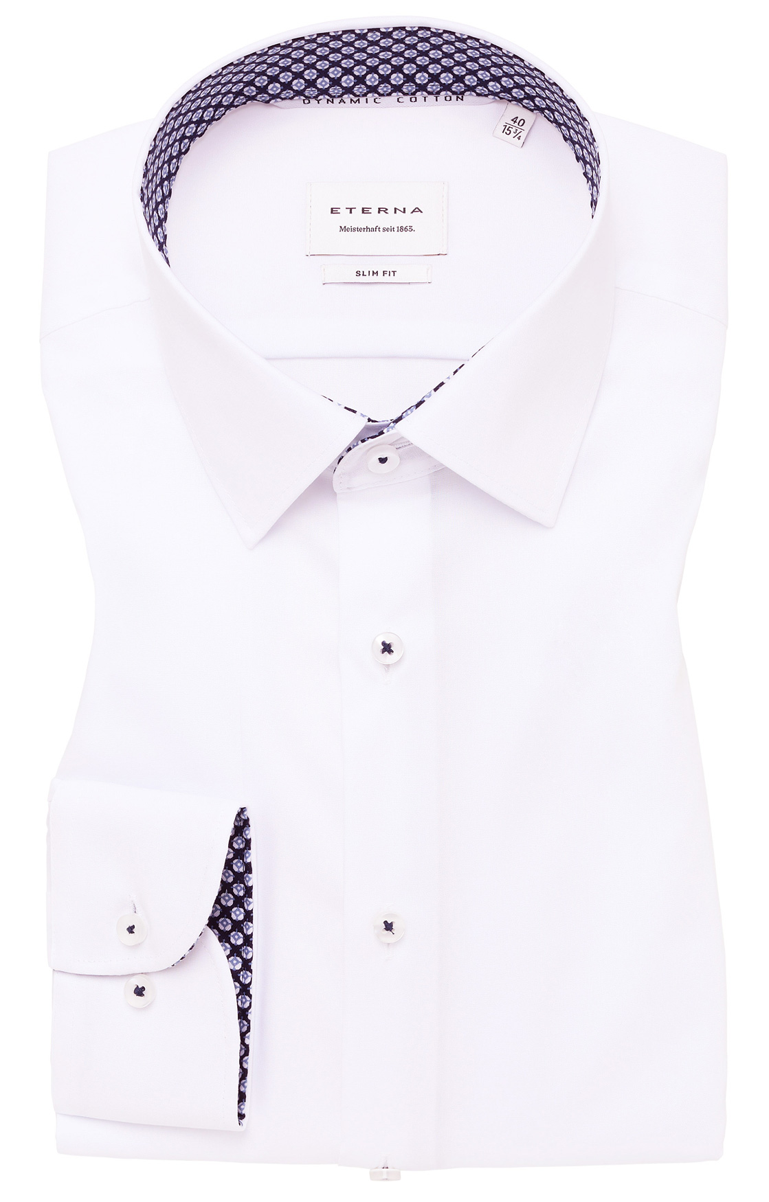 Eterna-Hemd-Artikelnummer-1082-00f141-70-Slim-Fit-Farbe-Weiß-lieferbar-mit-70-cm-extra-Ärmellänge-Dynamic-Cotton
