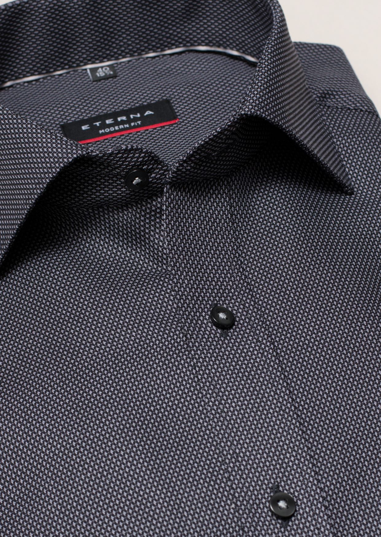 Eterna-Hemd-Modern-Fit-schwarz-grau-superlang-72cm
