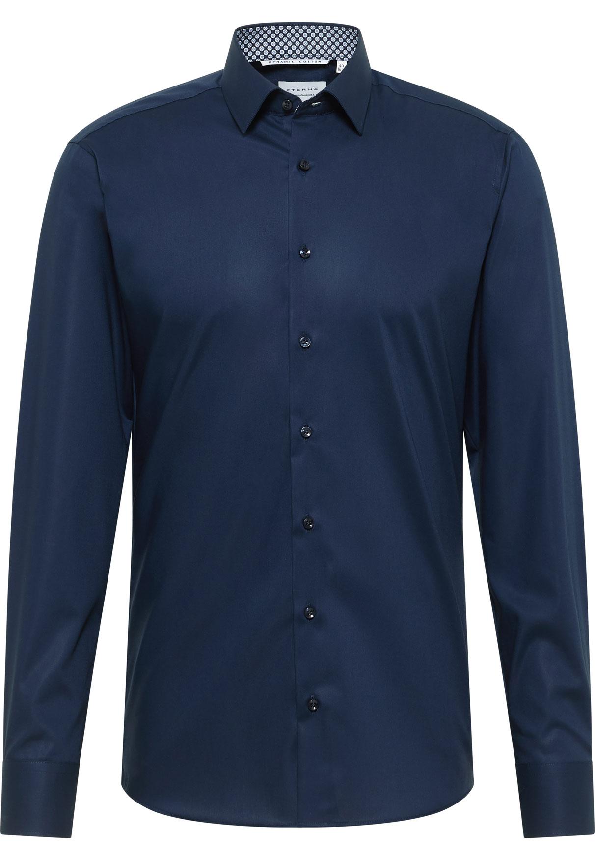 Eterna-Slim-Fit-Hemd-Farbe-Uni-dunkelblau-marine-mit-innovativer-Webtechnologie-Dynamic-Cotton-Popeline-1082-19F141