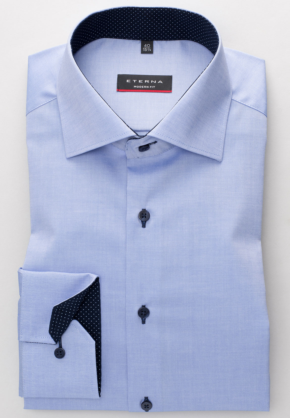 Eterna-Hemd-in-Farbe-mittelblau-mit-72-cm-Ärmellänge-Superlang-in-Kragenweite-45-entpricht-2XL