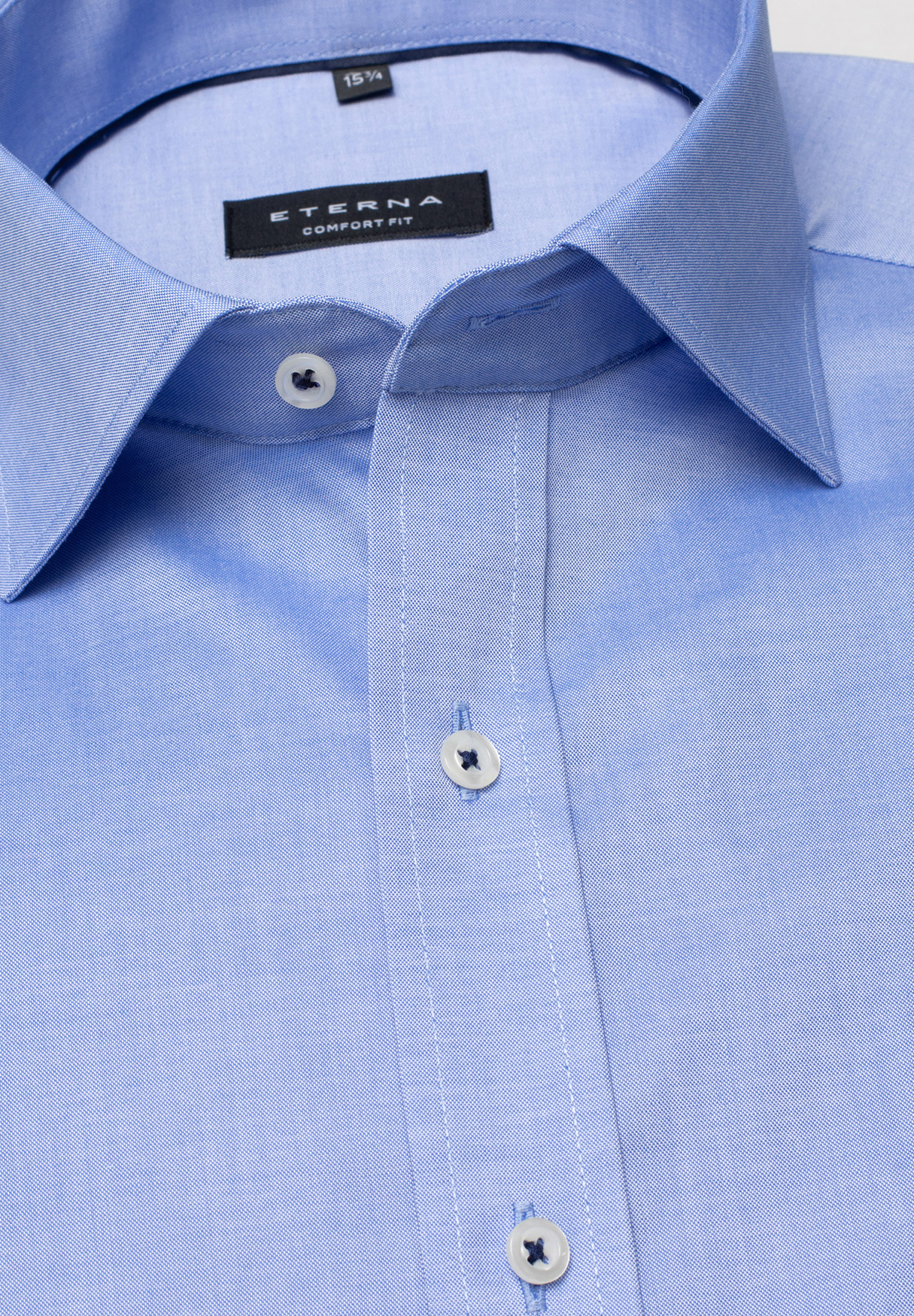 Kragenansicht-Eterna-Hemd-Comfort-Fit-Oxford-mit-72-cm-Ärmellänge-superlang