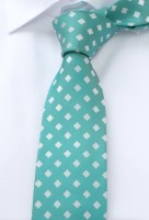 ETERNA Krawatte Extra Lang mintgrün weiß