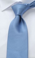 Altea Uni Satin Krawatte Extralang hellblau