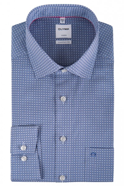 OLYMP Comfort Fit Hemd 69 cm EXTRA LANG Print