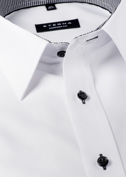 ETERNA Hemd Comfort Fit 68 cm Extra Lang weiß